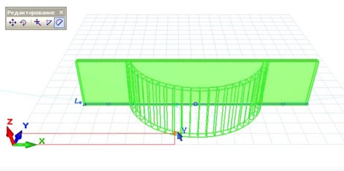 inserting-a-curved-section-into-a-wall