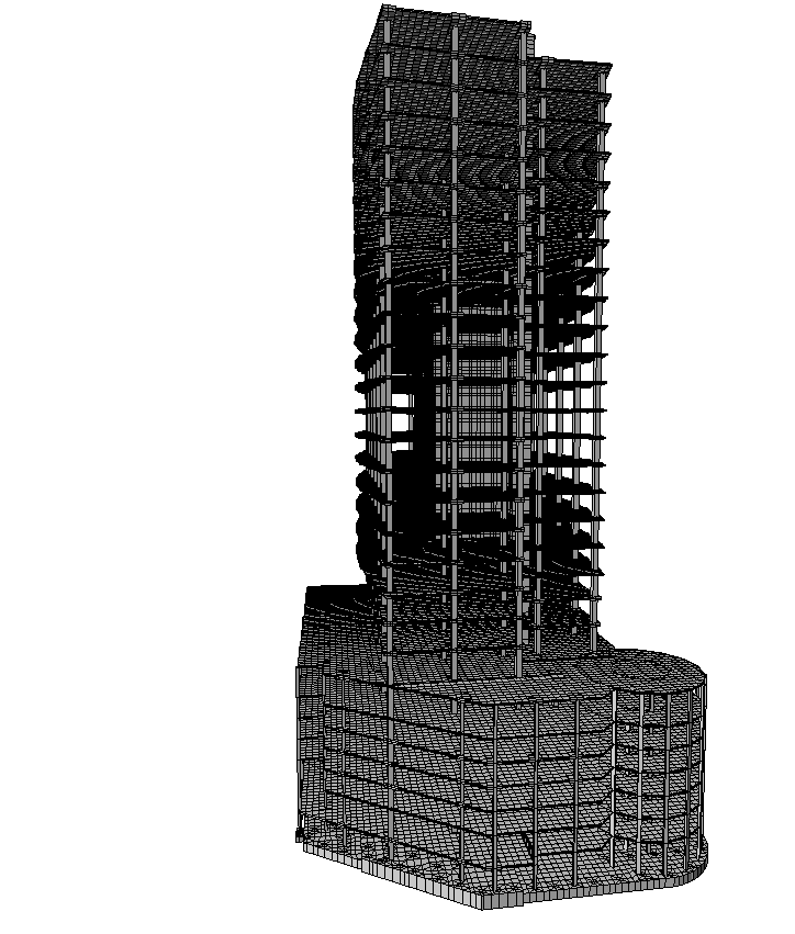 3D вид здания